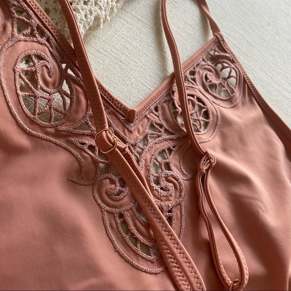 Tori Praver Crochet One Piece Swimsuit - Picture 8 of 15